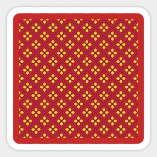 geometric patterns Sticker